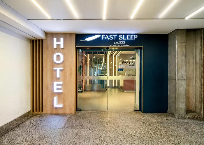 Fast Sleep Suites by Slaviero Hoteis - Hotel dentro do Aeroporto de Guarulhos - Terminal 2 - desembarque oeste